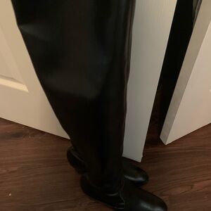 Donald J. Pliner Black Winter & Rain Boots